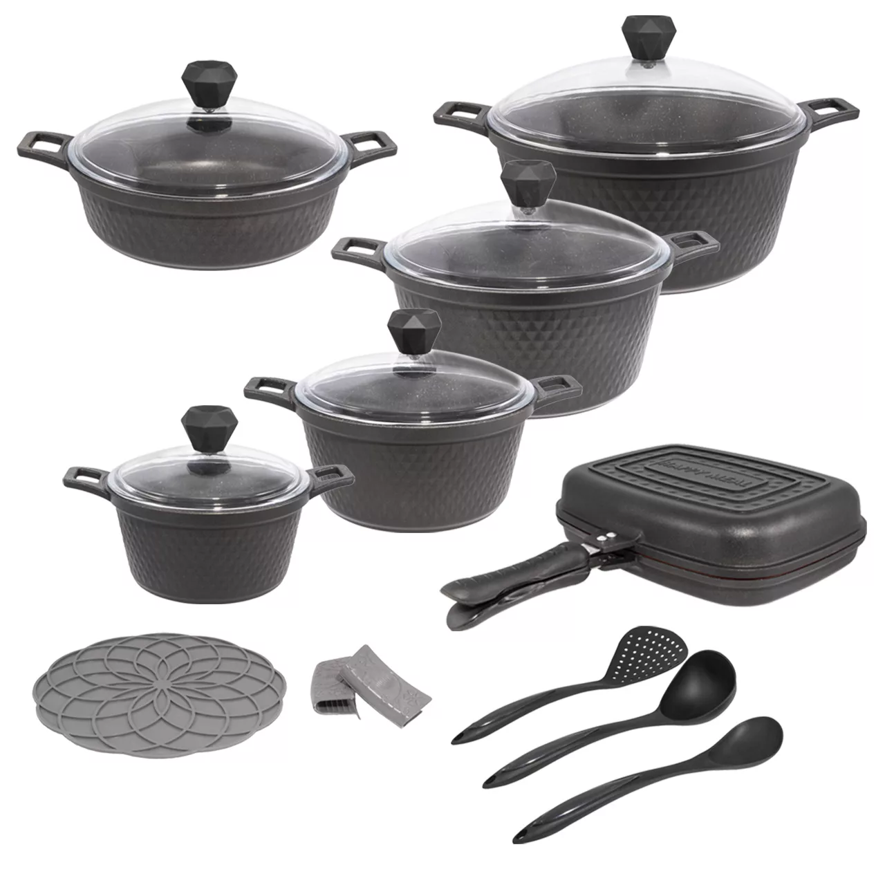 سرویس پخت و پز 18 پارچه سی اند اس کد 5518 مدل اوکلند