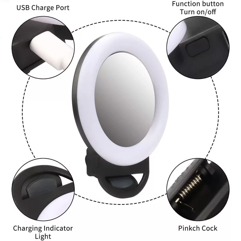 رینگ لایت مدل AL20 RGB کد A4S P