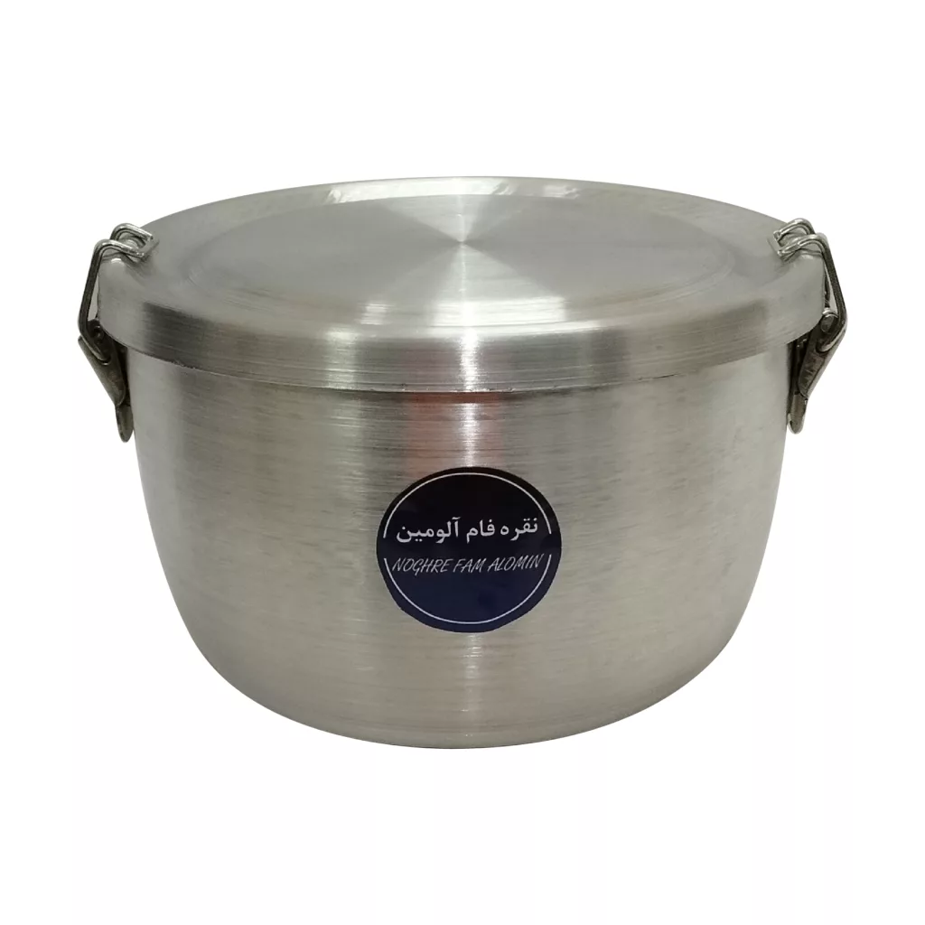 ظرف سفری نقره فام آلومین مدل 2 طبقه کد 400