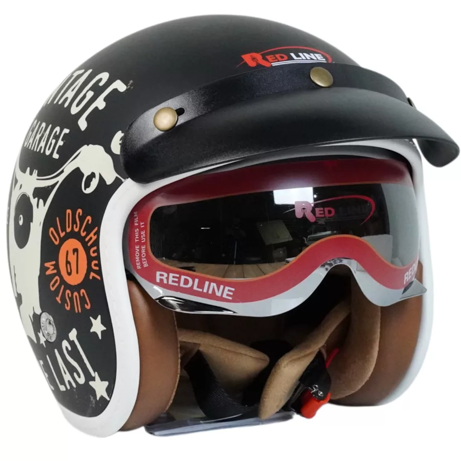 کلاه کاسکت ردلاین مدل بدون فک 936+ blk motor