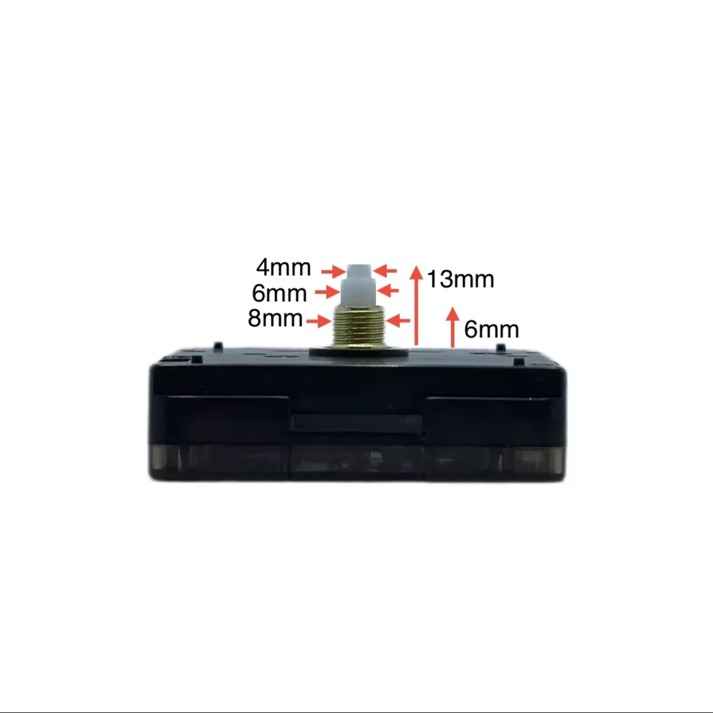 موتور ساعت دیواری کامار مدل شفت کوتاه ارام گرد کد CR13mm