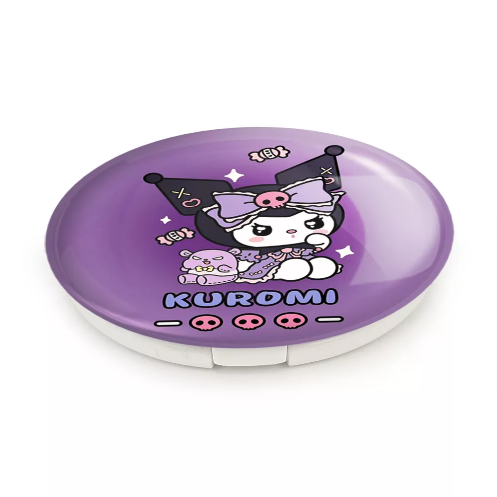 آینه جیبی خندالو طرح کورومی و مای ملودی مدل تاشو کد 36912