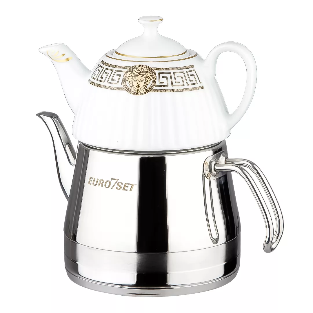 ست کتری و قوری یوروست مدل 2851 گنجایش کتری 3 لیتر گنجایش قوری 1 لیتر