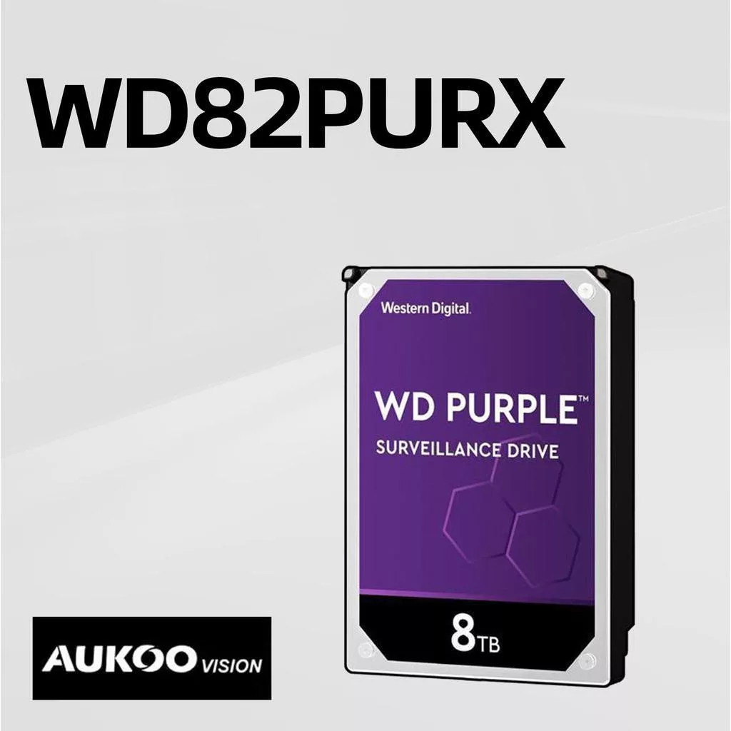 هارددیسک اینترنال وسترن دیجیتال مدل Purple WD82PURX-64GVLY0 ظرفیت 8 ترابایت