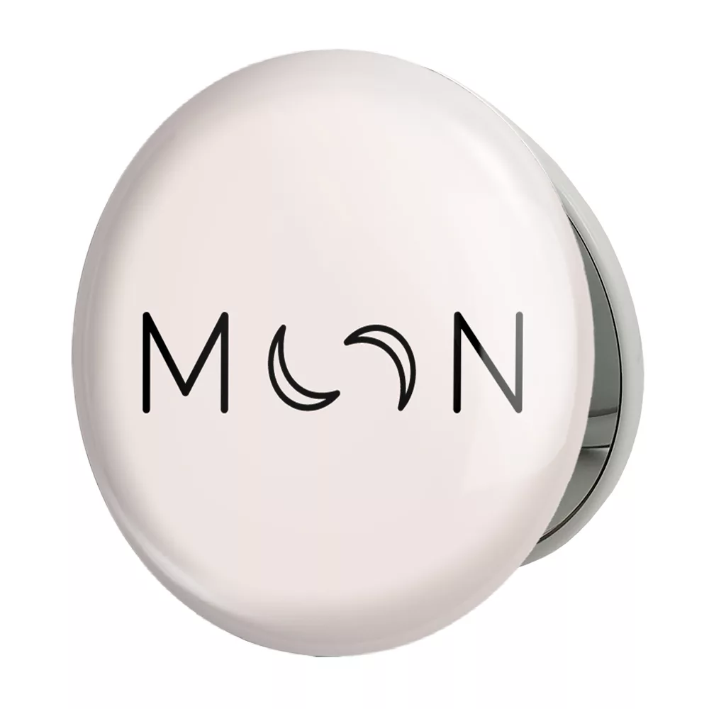 آینه جیبی خندالو طرح ماه مدل تاشو کد 29607