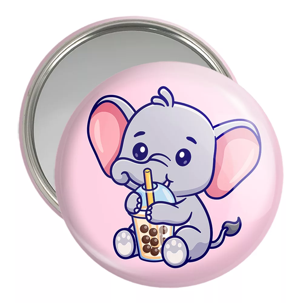 آینه جیبی خندالو مدل فیل کوچولو کد 29485