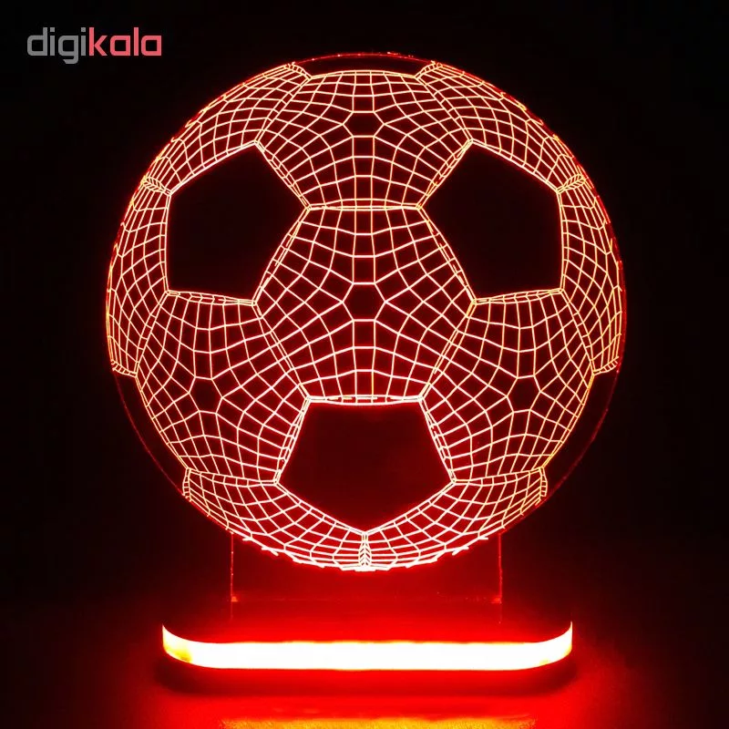 چراغ خواب کودک طرح توپ فوتبال کد 1075