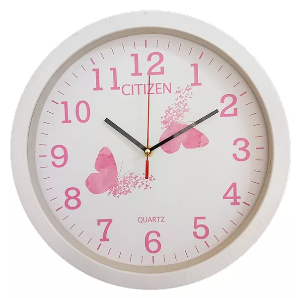 ساعت دیواری مدل پروانه کد 40307011