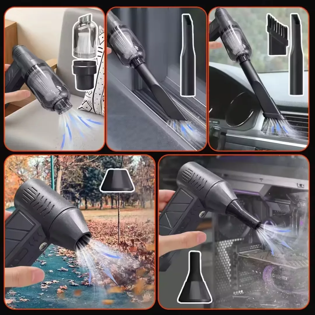 دستگاه دمنده و مکنده شارژی مدل VIOLENT چراغدار