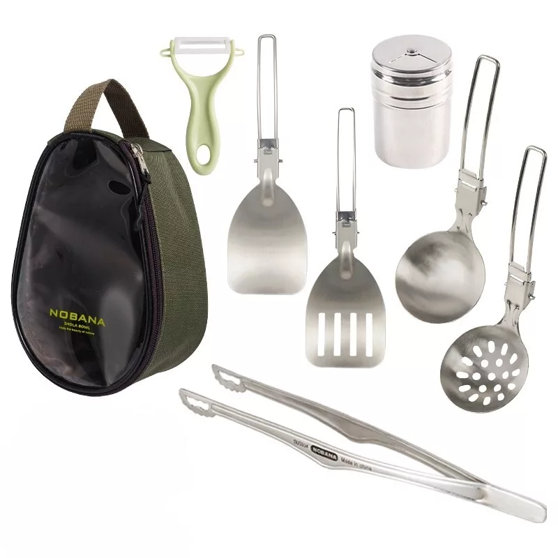 مجموعه لوازم آشپزی نابانا مدل Transparent