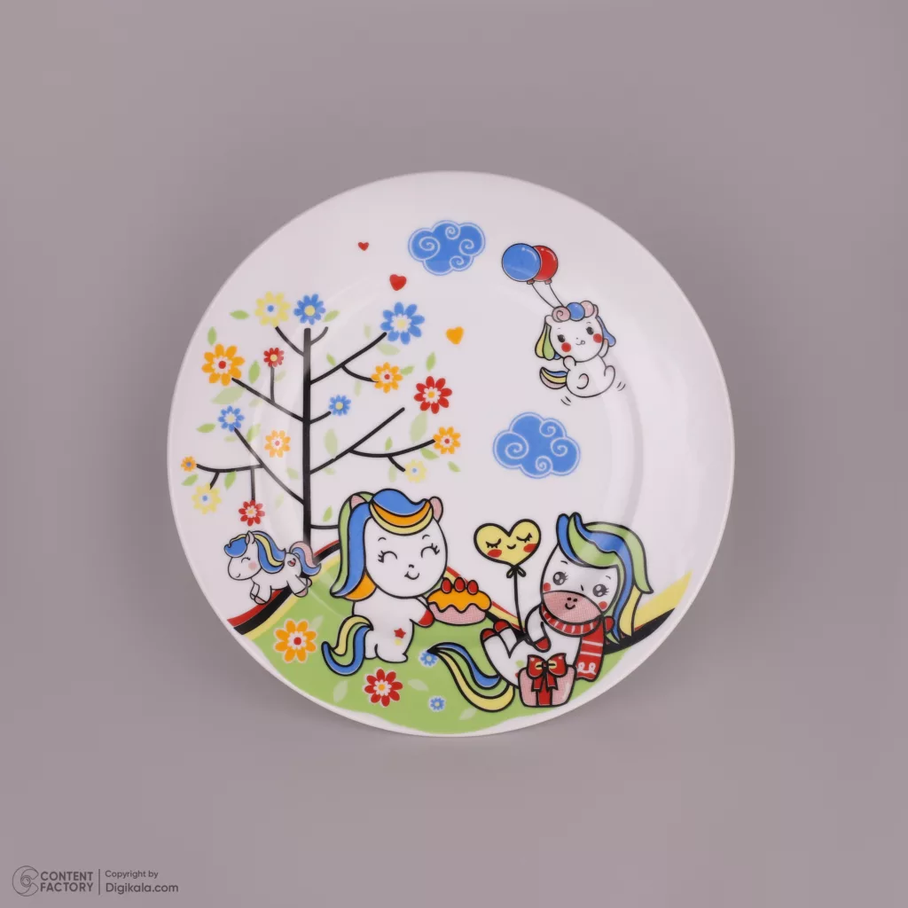 سرویس غذاخوری 5 پارچه افر مدل بونی و دوستان ورژن 8