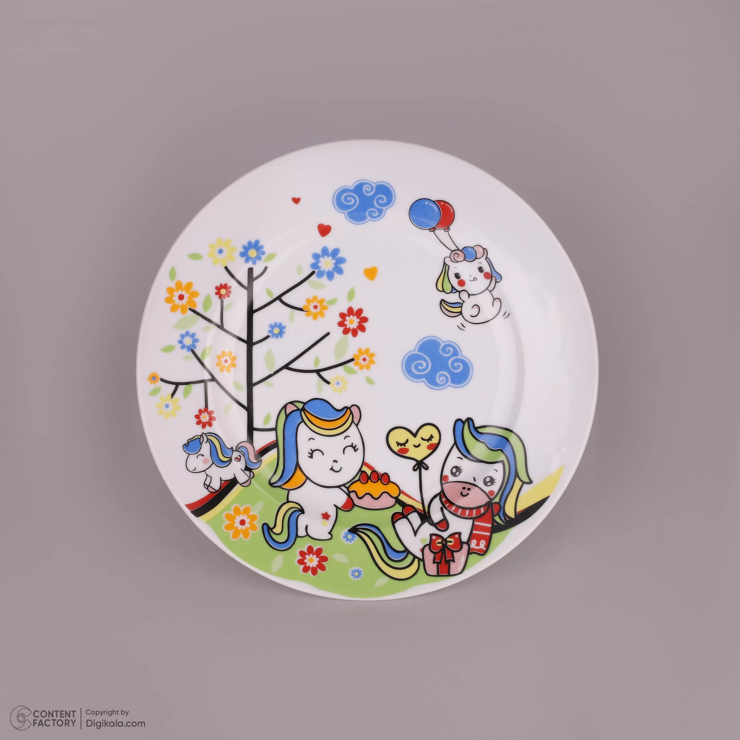 سرویس غذاخوری 5 پارچه افر مدل بونی و دوستان ورژن 8