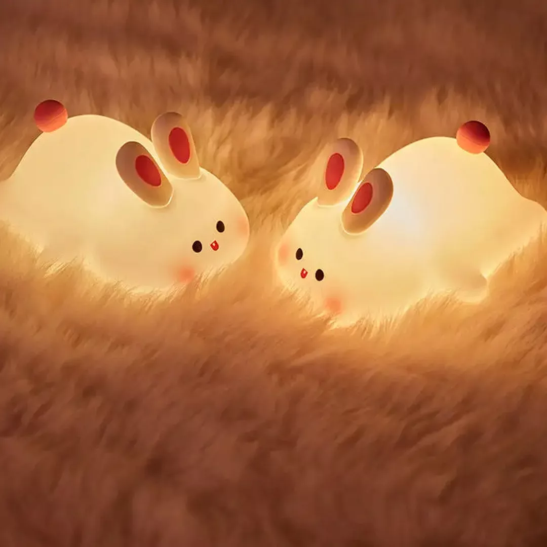 چراغ خواب کودک طرح خرگوش مدل K-1153