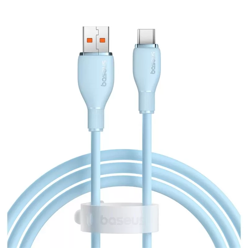 کابل تبدیل USB به USB-C بیسوس مدل Pudding Series P10355703511-B1 طول 1.2 متر