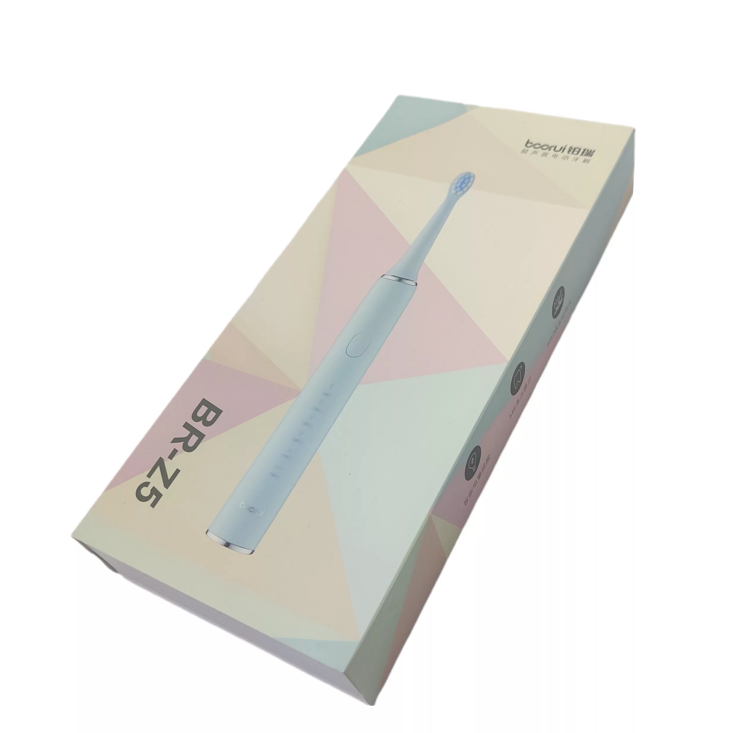 مسواک برقی مدل BR-Z5 به همراه سری یدک بسته 3 عددی