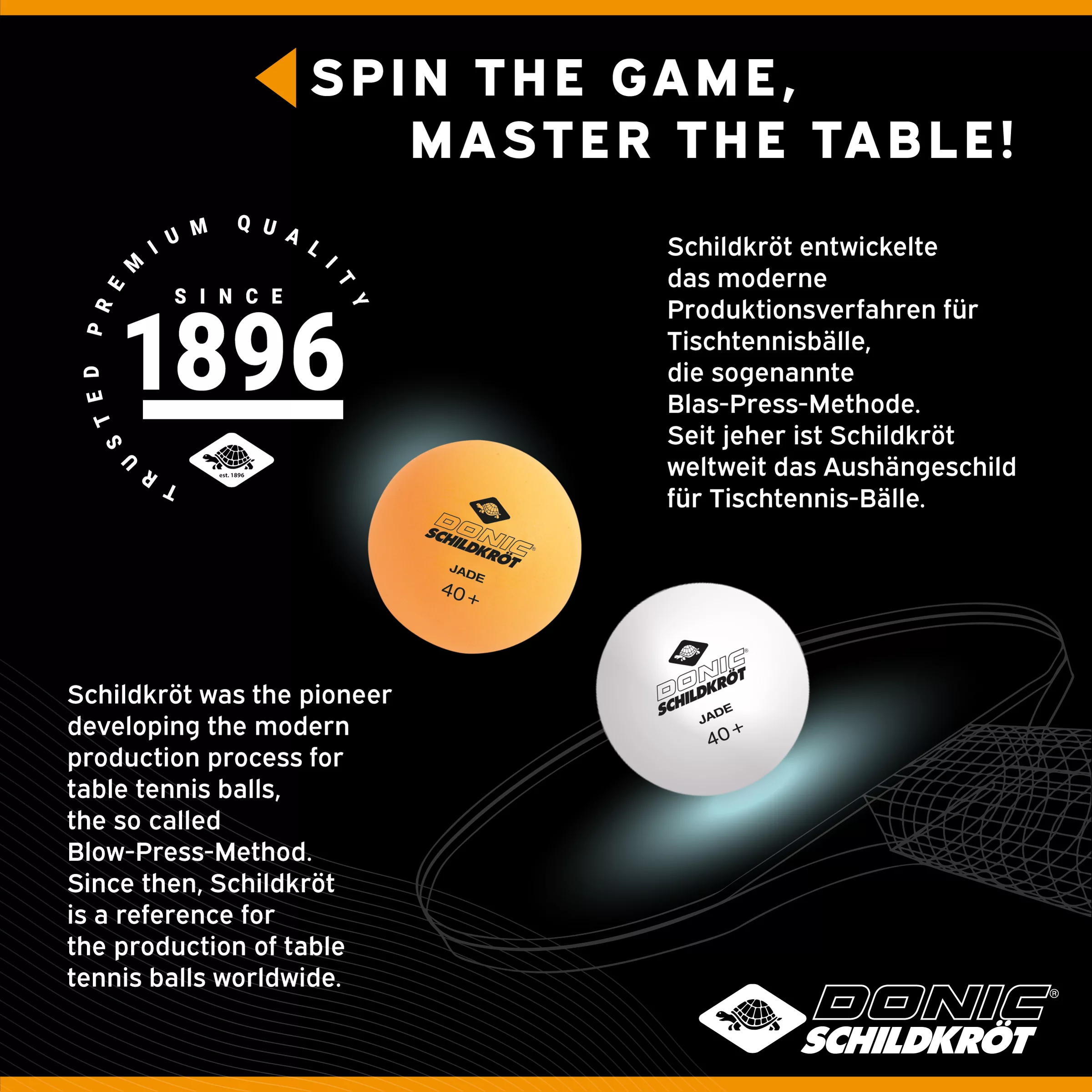 توپ پینگ پنگ دانیک شیلدکروت مدل Jade بسته 6 عددی