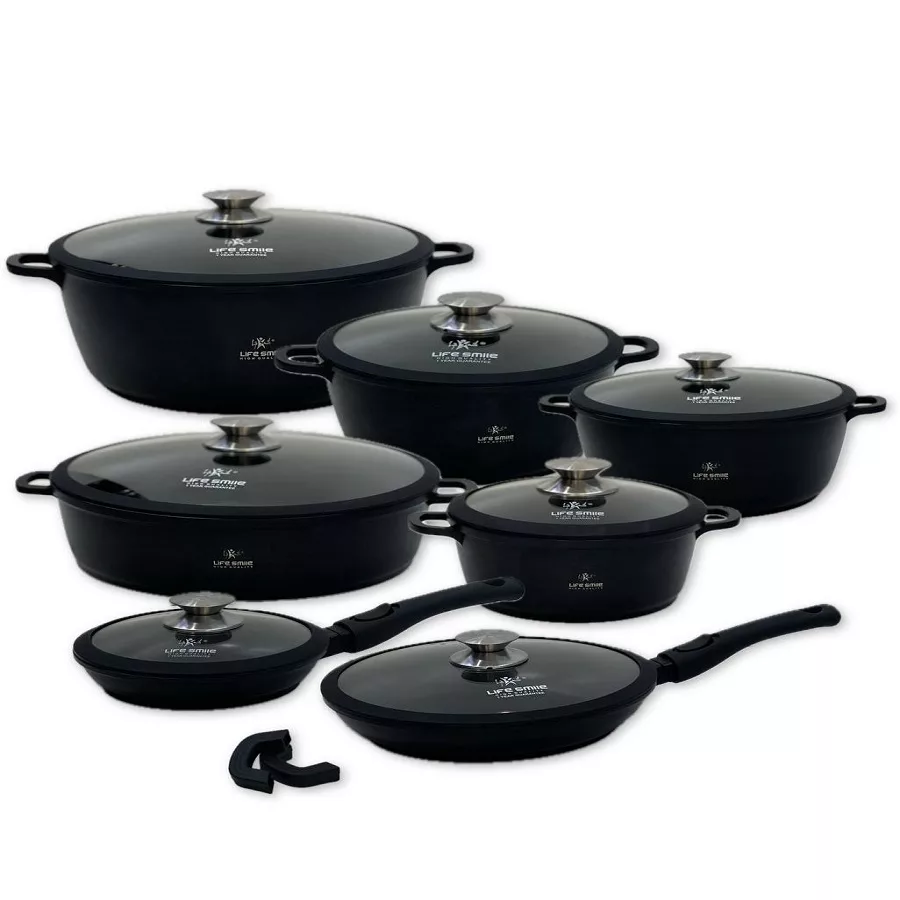 سرویس پخت و پز 24 پارچه لایف اسمایل مدل LIFEP7S24