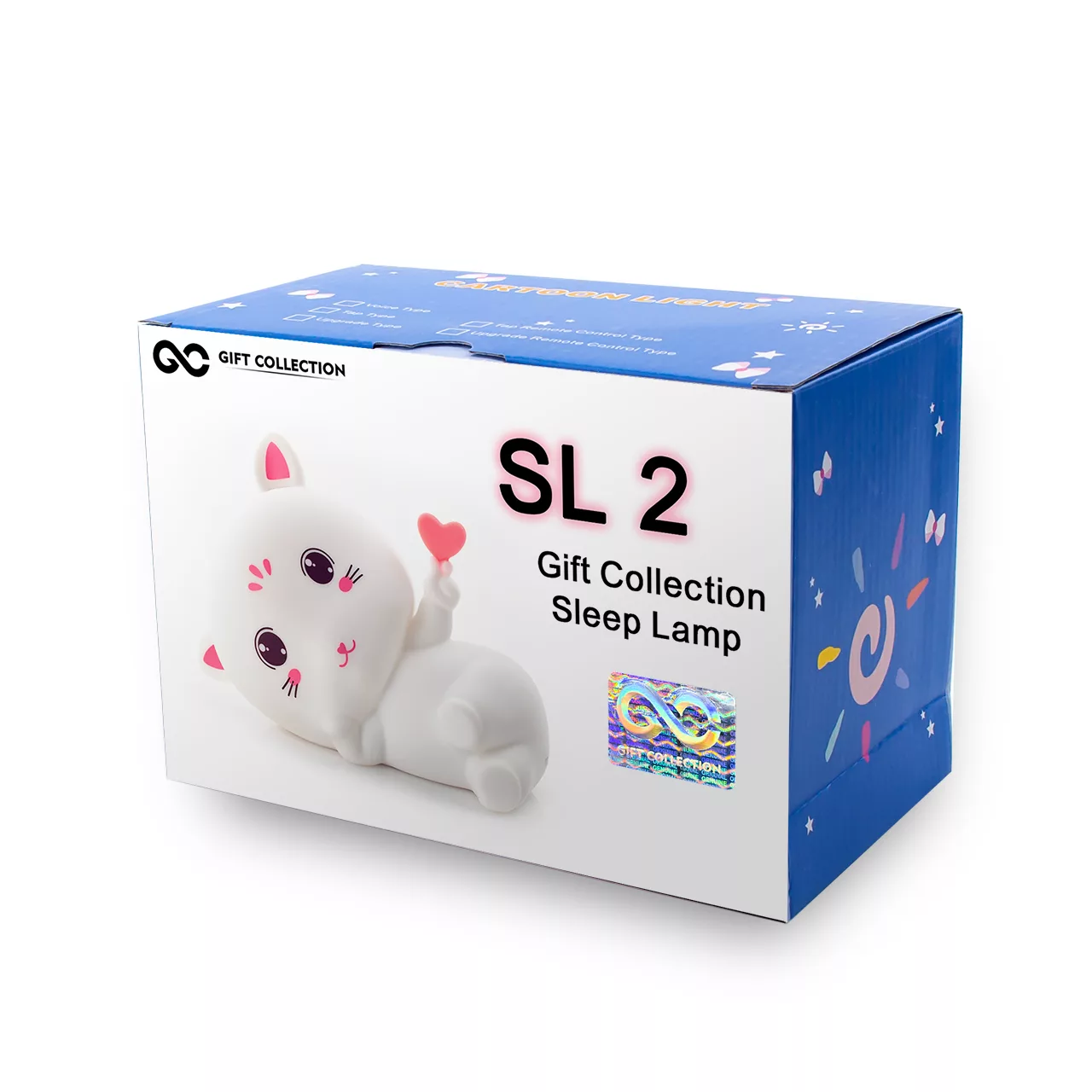 چراغ خواب کودک گیفت کالکشن مدل Lovely Cat No.1