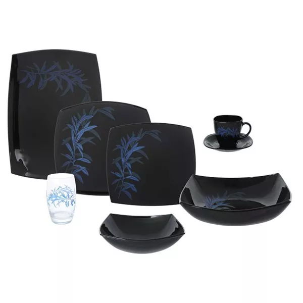 سرویس غذاخوری 44 پارچه لومینارک مدل بلو پالم