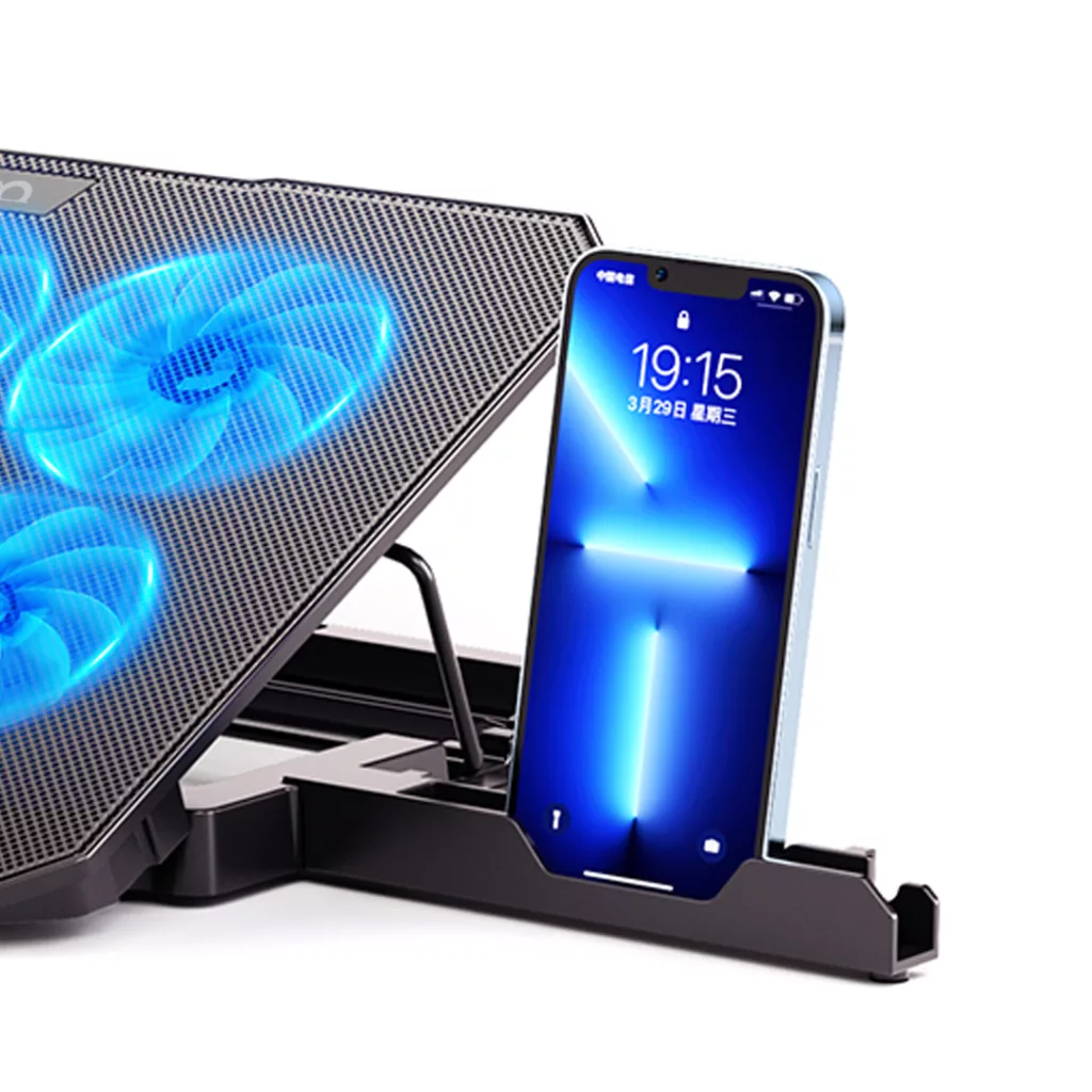 پایه خنک کننده لپ تاپ دارای پورت USB تسکو مدل TCLP 3112 با قابلیت تنظیم ارتفاع