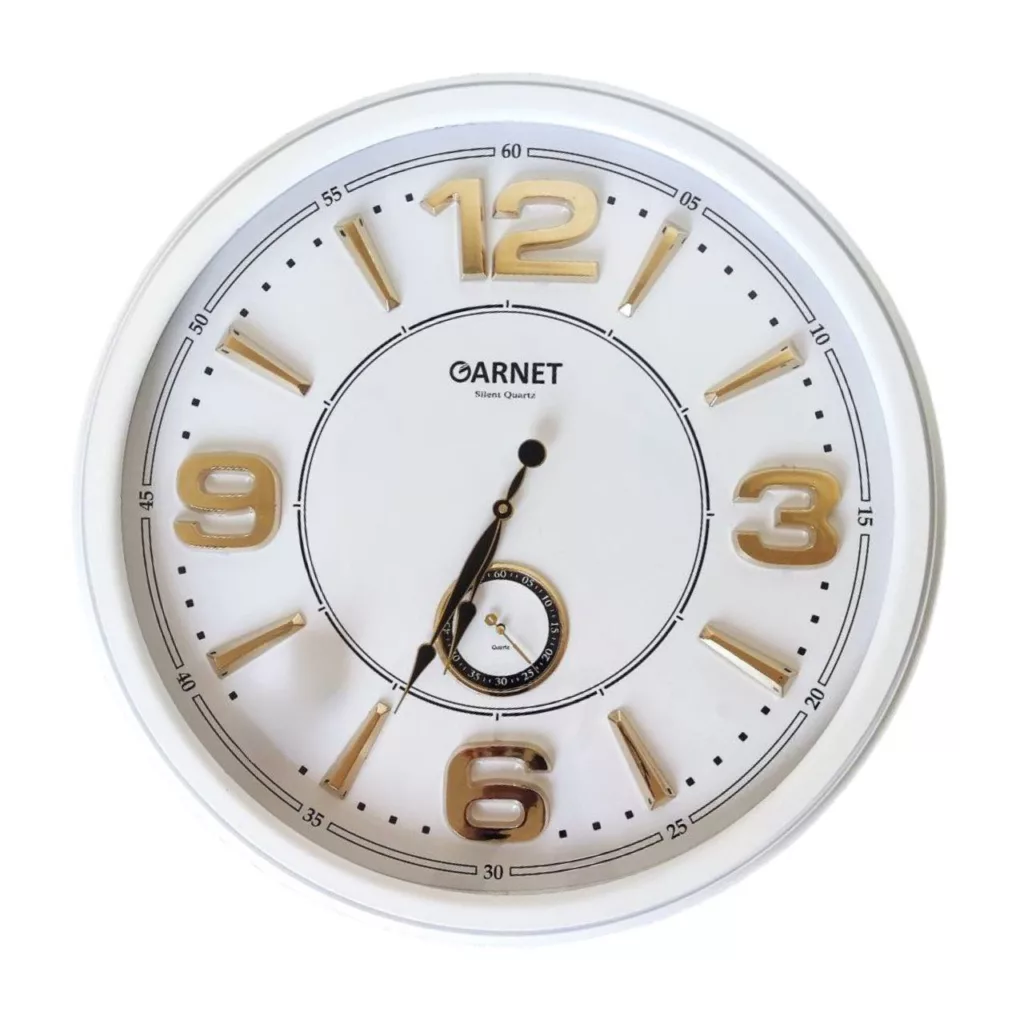 ساعت دیواری مدل گارنت دو موتوره کد 5233