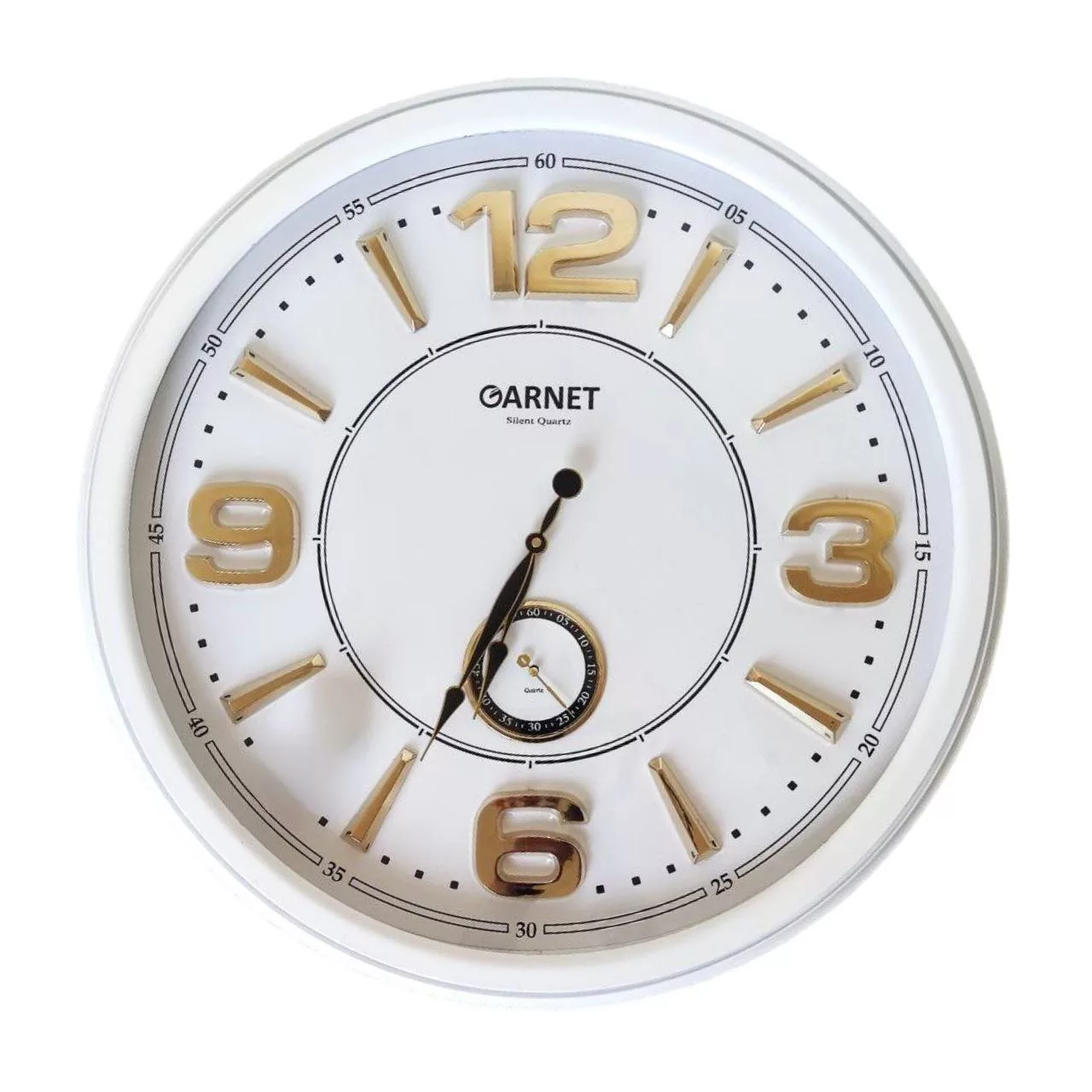 ساعت دیواری مدل گارنت دو موتوره کد 5233