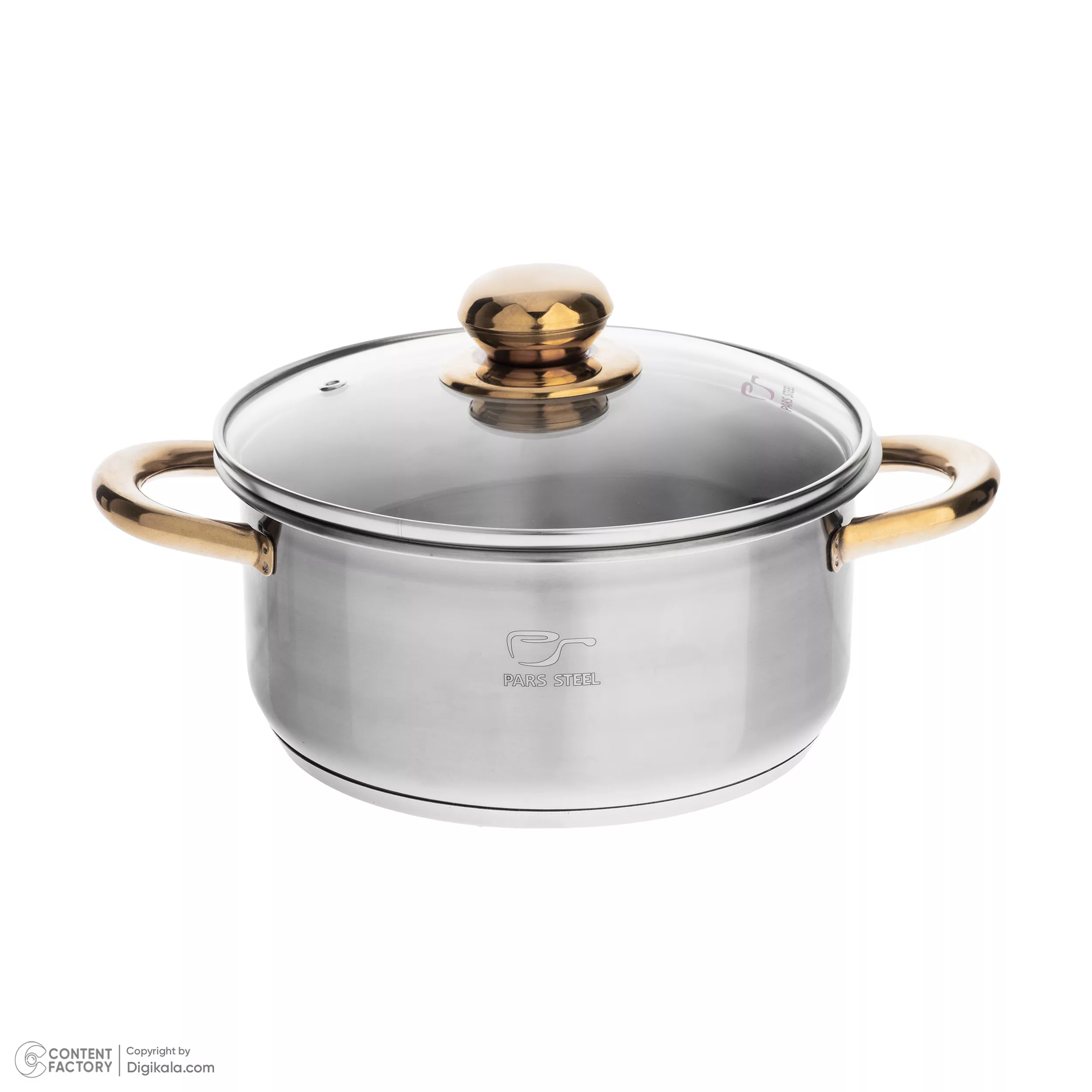 سرویس پخت و پز 8 پارچه پارس استیل مدل 001