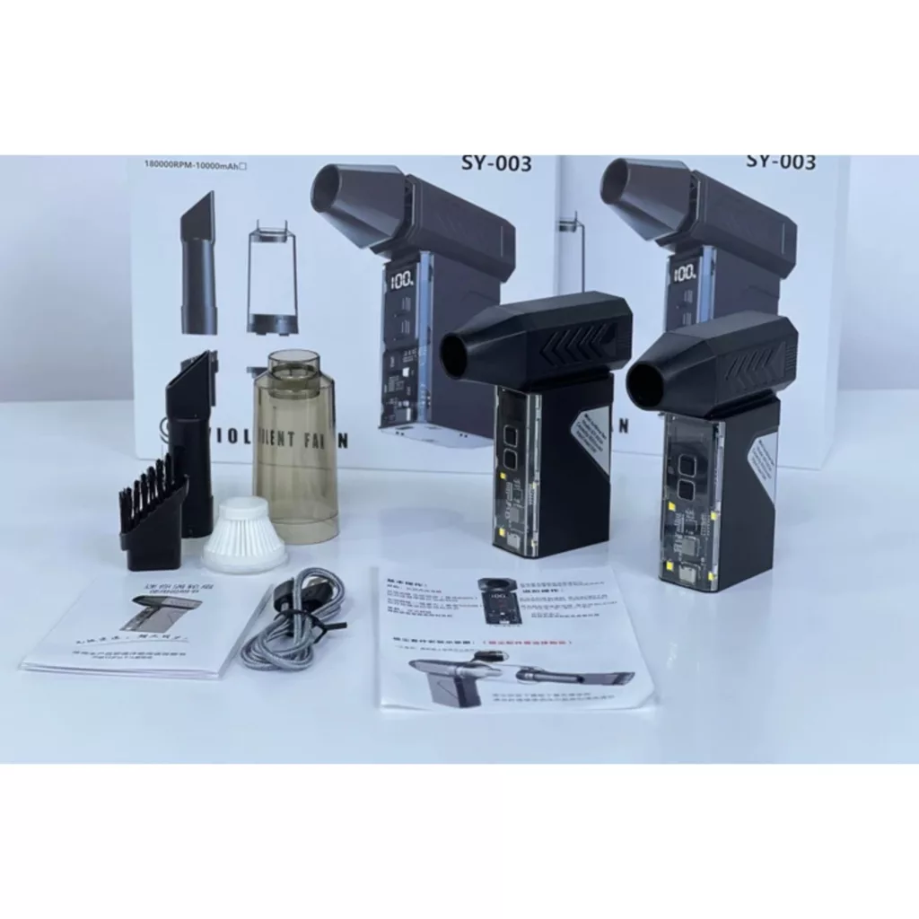 دستگاه دمنده و مکنده شارژی مدل SY-003