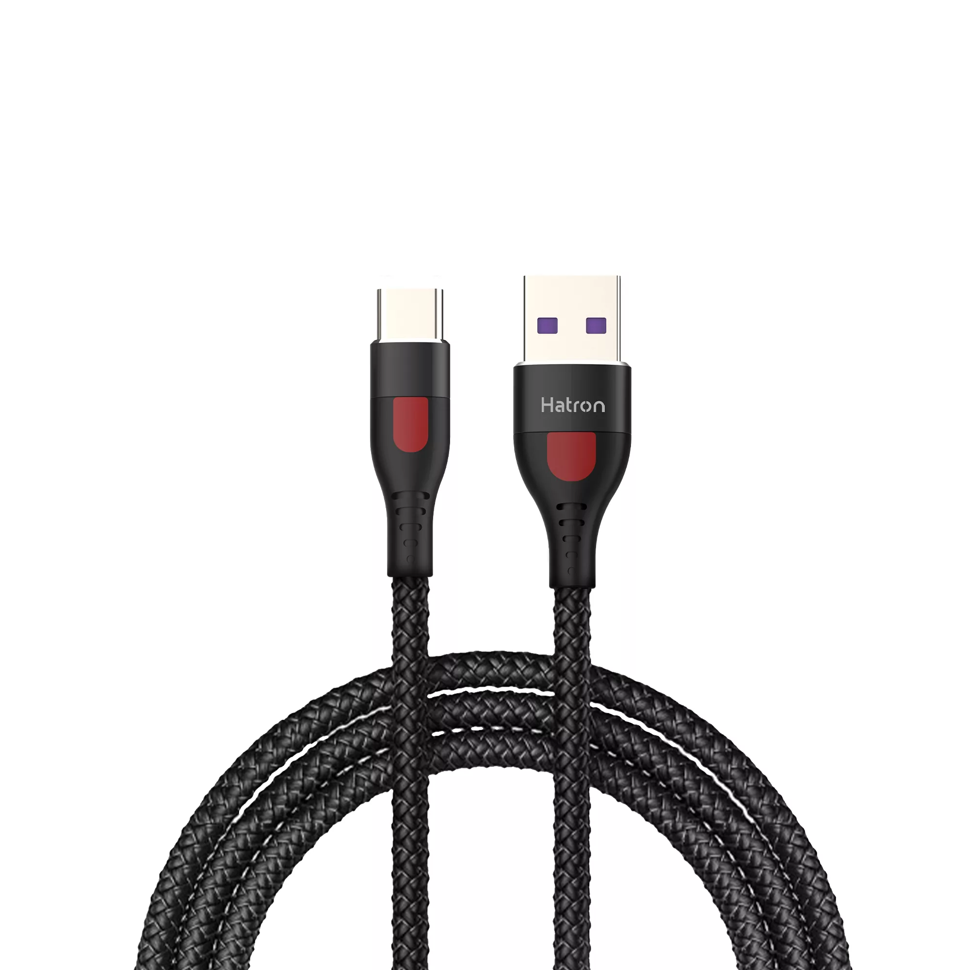 کابل USB به USB-C هترون مدل HC303HB طول 1 متر