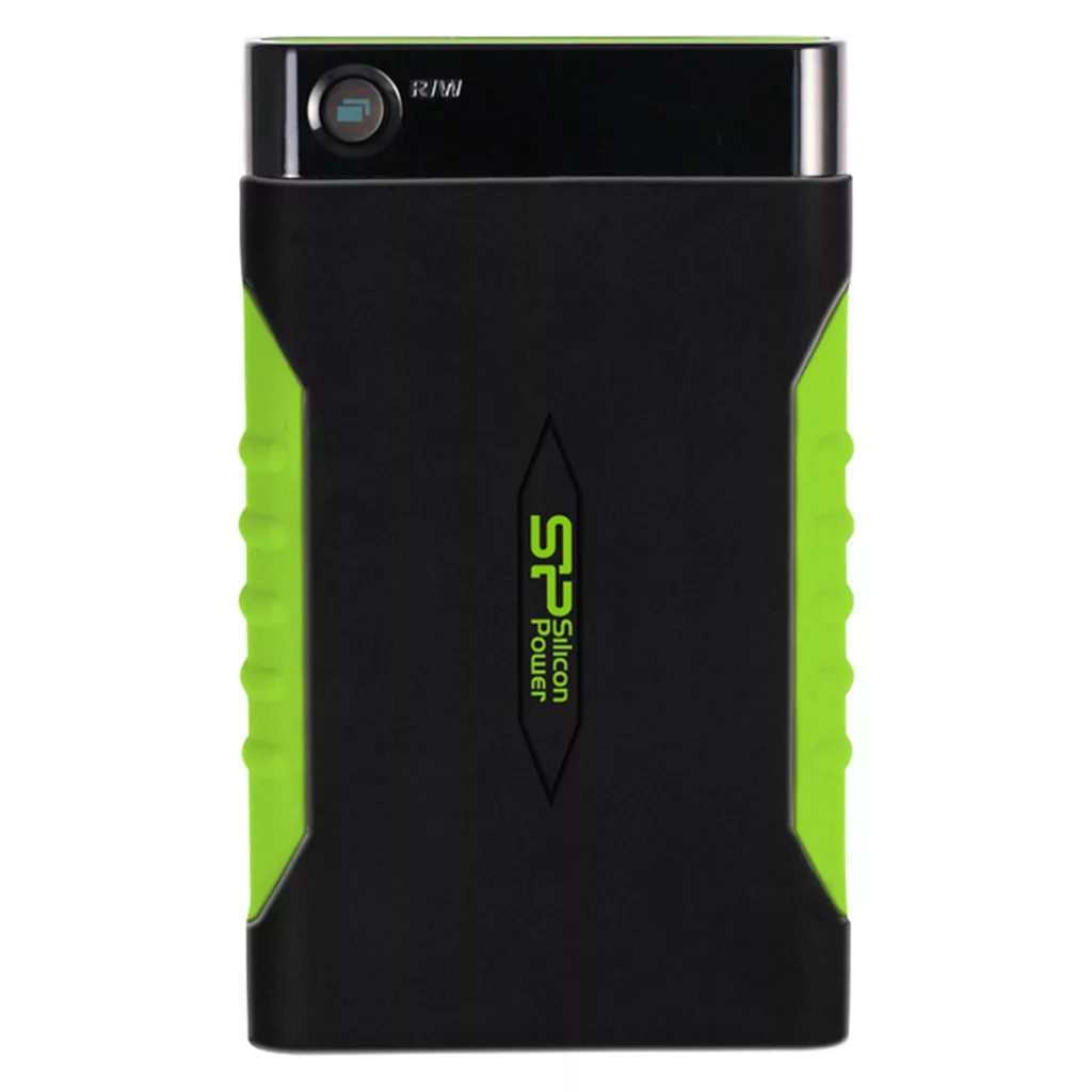هارد اکسترنال سیلیکون پاور مدل a15 ظرفیت دو ترابایت دارای رابط USB Type-A 2.0