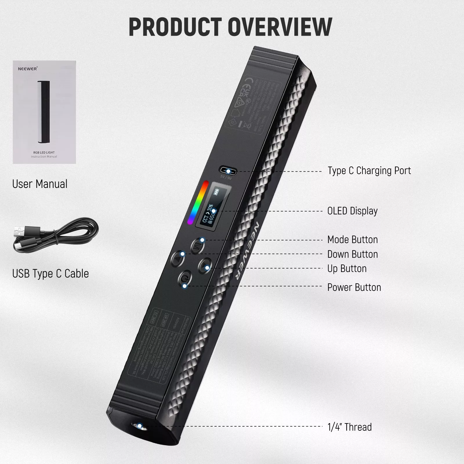 باتوم لایت نیوور مدل TL21c