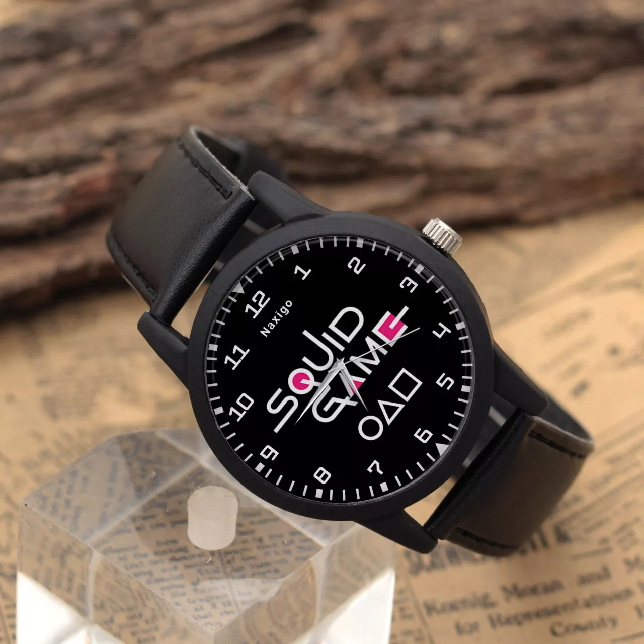 ساعت مچی عقربه ای ناکسیگو مدل اسکویید گیم کد LF4915