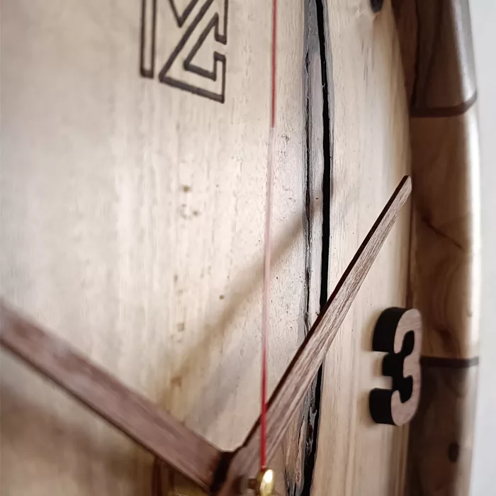 ساعت دیواری طرح رینگی کد 10