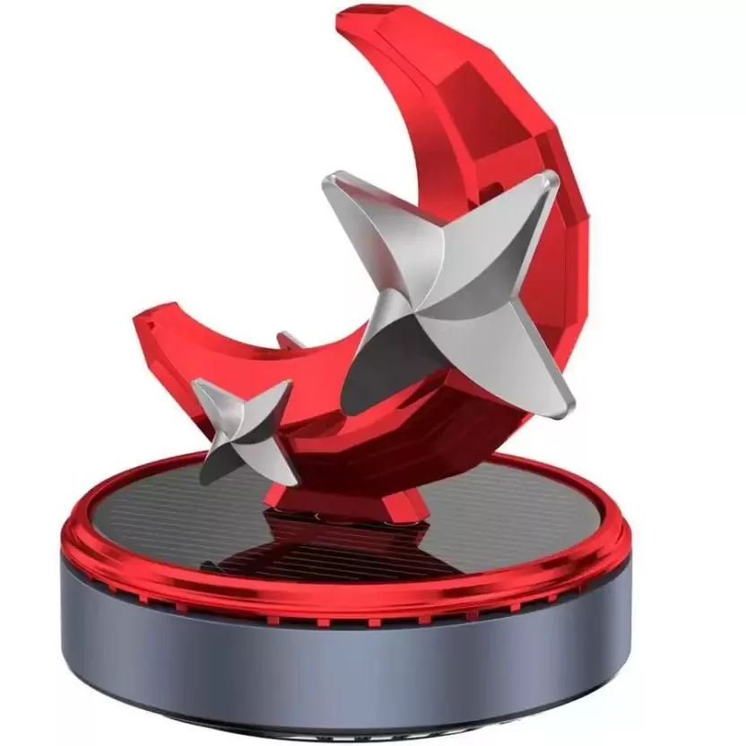 خوشبوکننده خودرو مدل خورشیدی ماه و ستاره Red2026