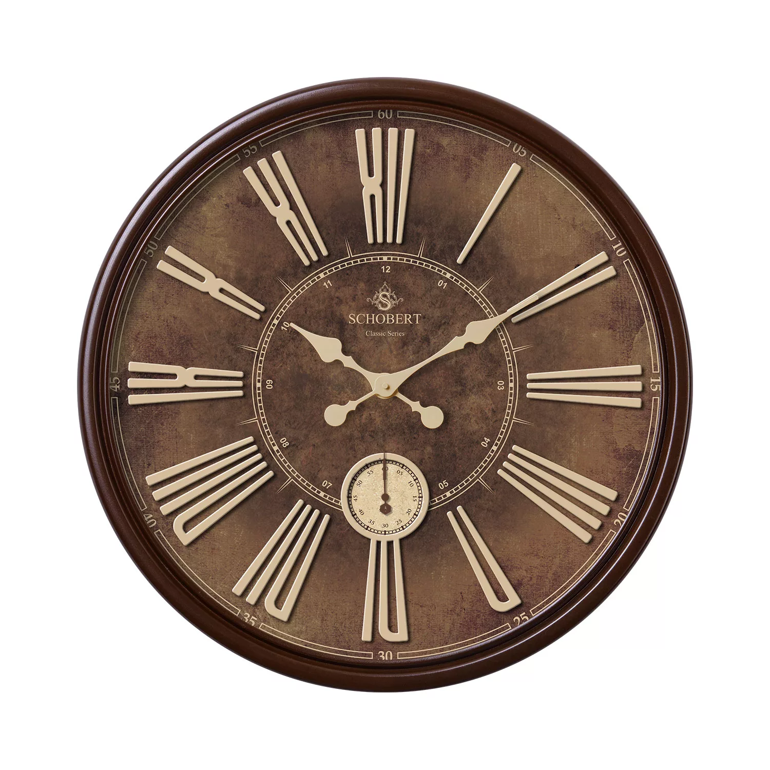 ساعت دیواری شوبرت مدل 6433 مانوبل