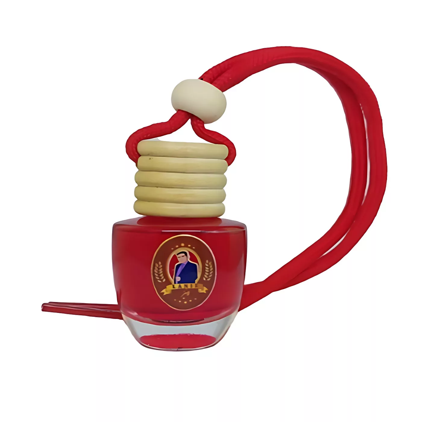 خوشبو کننده هوای خودرو لانیز مدل کریستال جنگل قرمز حجم   14 میلی لیتر