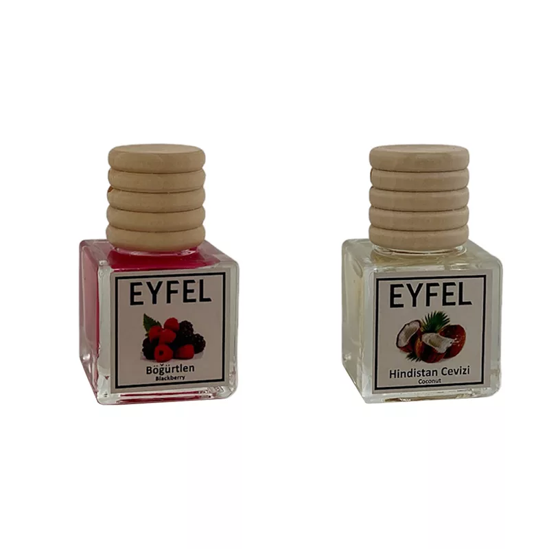 خوشبوکننده خودرو مدل شاتوت و نارگیل حجم 10 میلی لیتر مجموعه 2 عددی