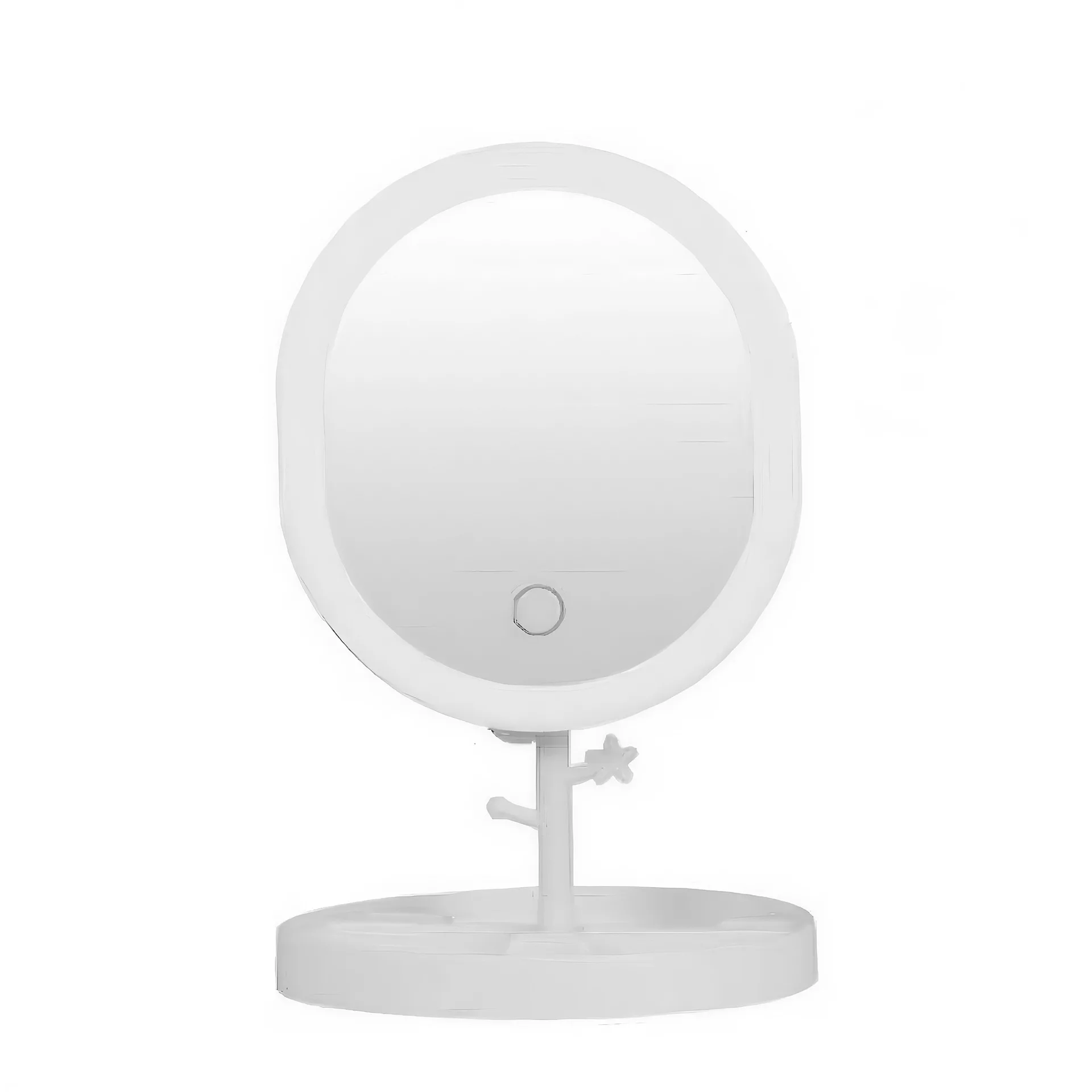 آینه و رینگ لایت آرایشی مدل WD-002-01A