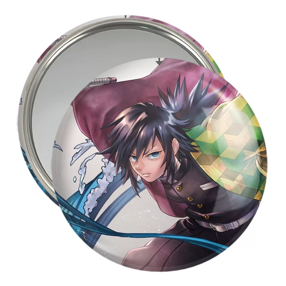 آینه جیبی خندالو مدل تومویوکا گیو انیمه شیطان کش  کد 11491