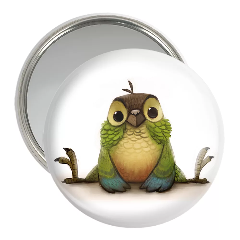 آینه جیبی خندالو مدل پرنده کد 28288