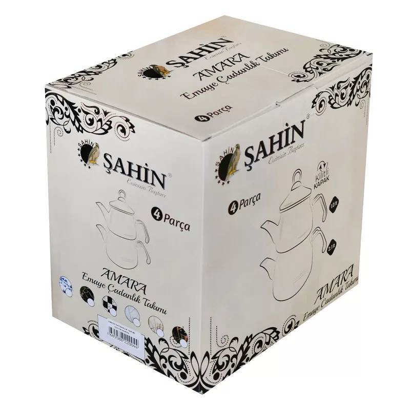 ست کتری و قوری شاهین مدل TAMARA