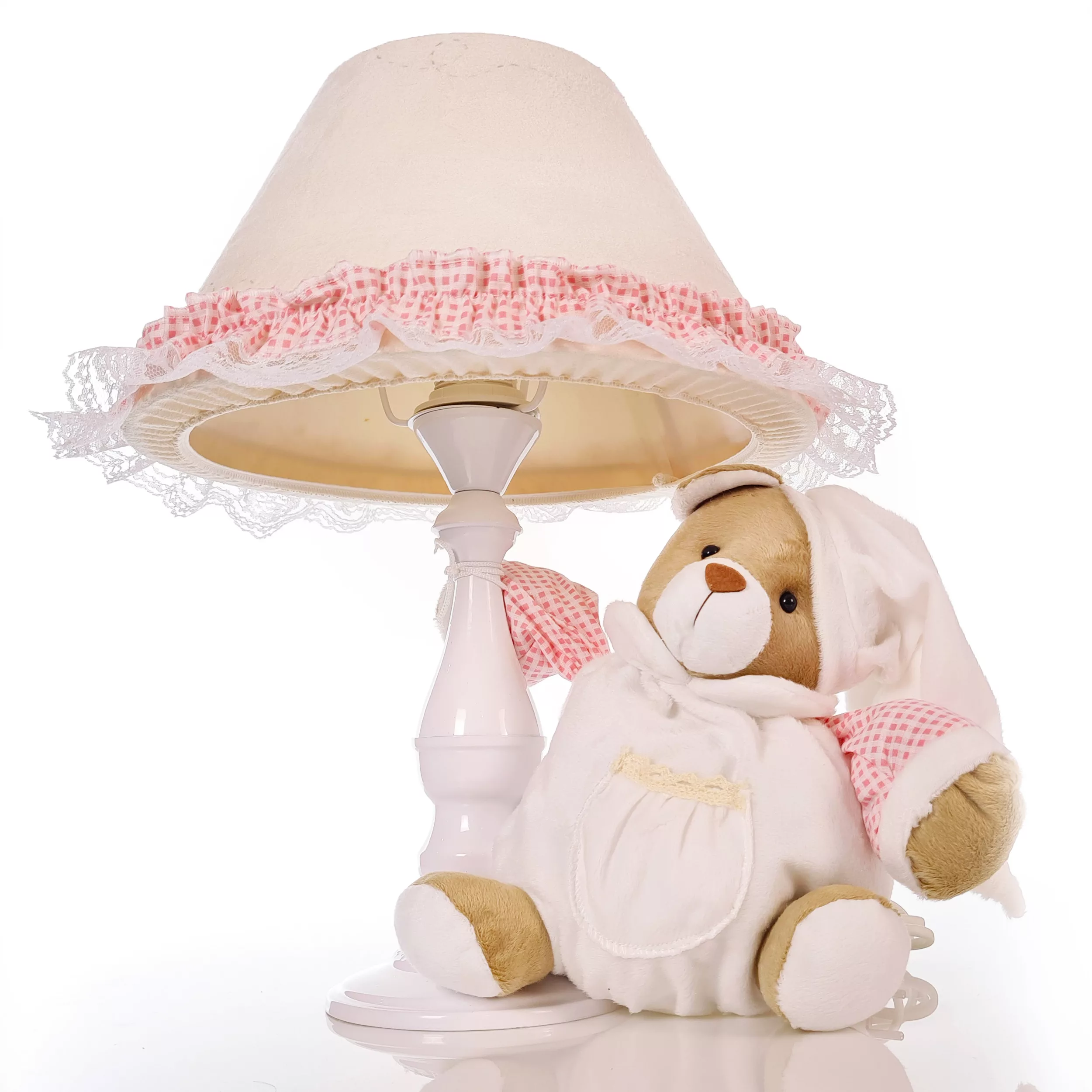 آباژور رومیزی کودک نی نی سیس مدل عروسکی طرح خرس نانان