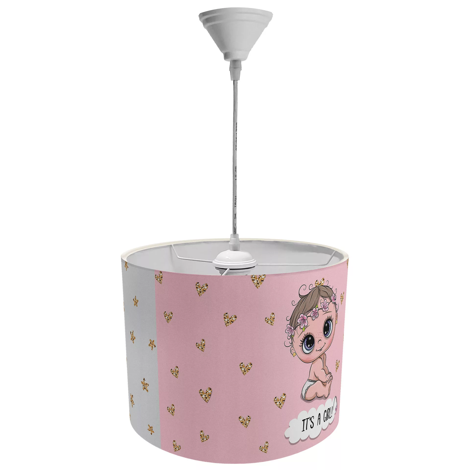 لوستر کودک طرح نی نی نوزاد مدل LBR-PD-017