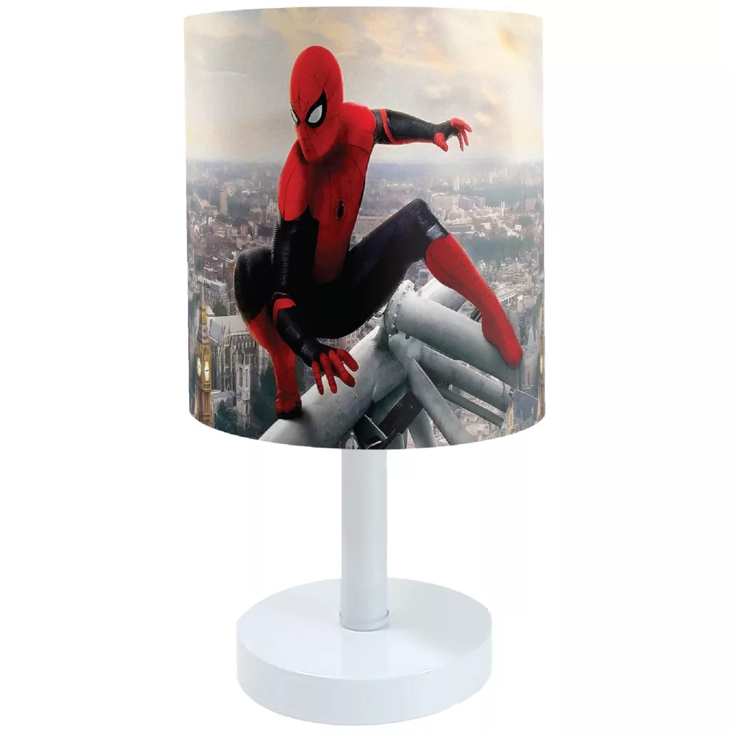 آباژور رومیزی کودک طرح مرد عنکبوتی مدل BS-033