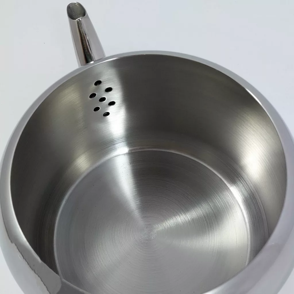 ست کتری و قوری دستیلوکس مدل لوله دار گنجایش کتری 3 لیتر گنجایش قوری 1 لیتر