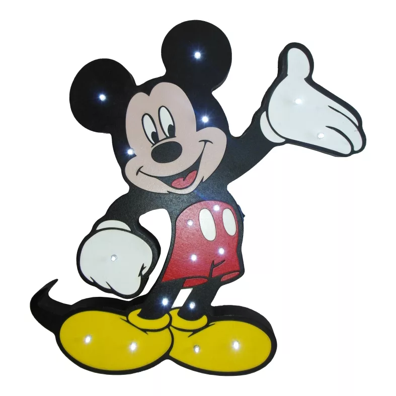 چراغ خواب اتاق کودک مدل میکی موس پسر کد NL032