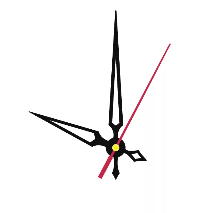 موتور و عقربه ساعت دیواری مدل 6363 مجموعه 42 عددی