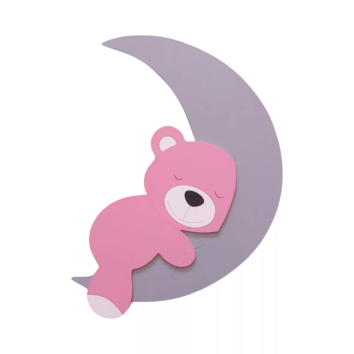 چراغ خواب اتاق کودک مدل خرس و ماه