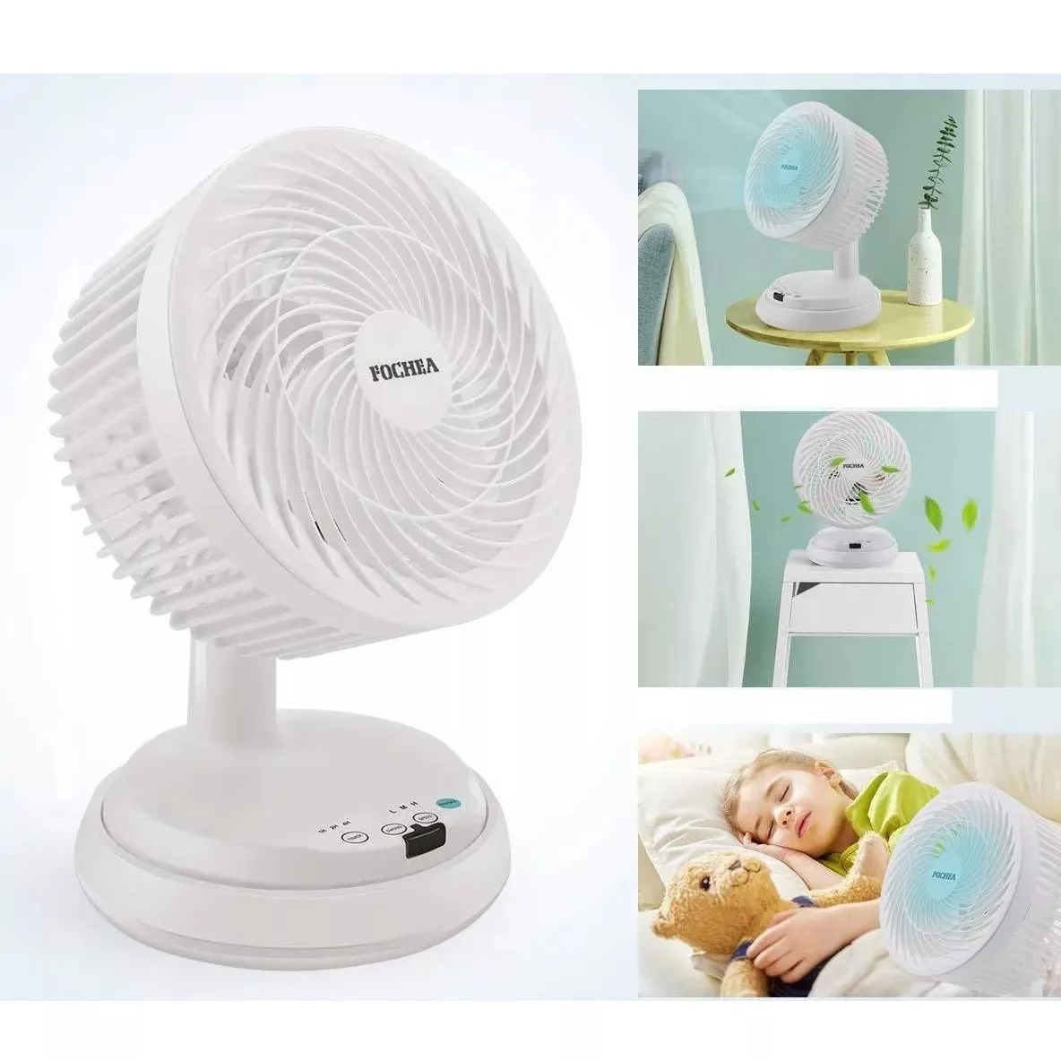 پنکه رومیزی فوچه مدل ys-013 ظرفیت 600 میلی آمپر