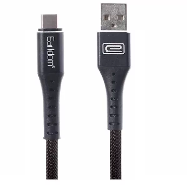 کابل تبدیل USB به Type-C ارلدام مدل EC-058 C طول 1 متر
